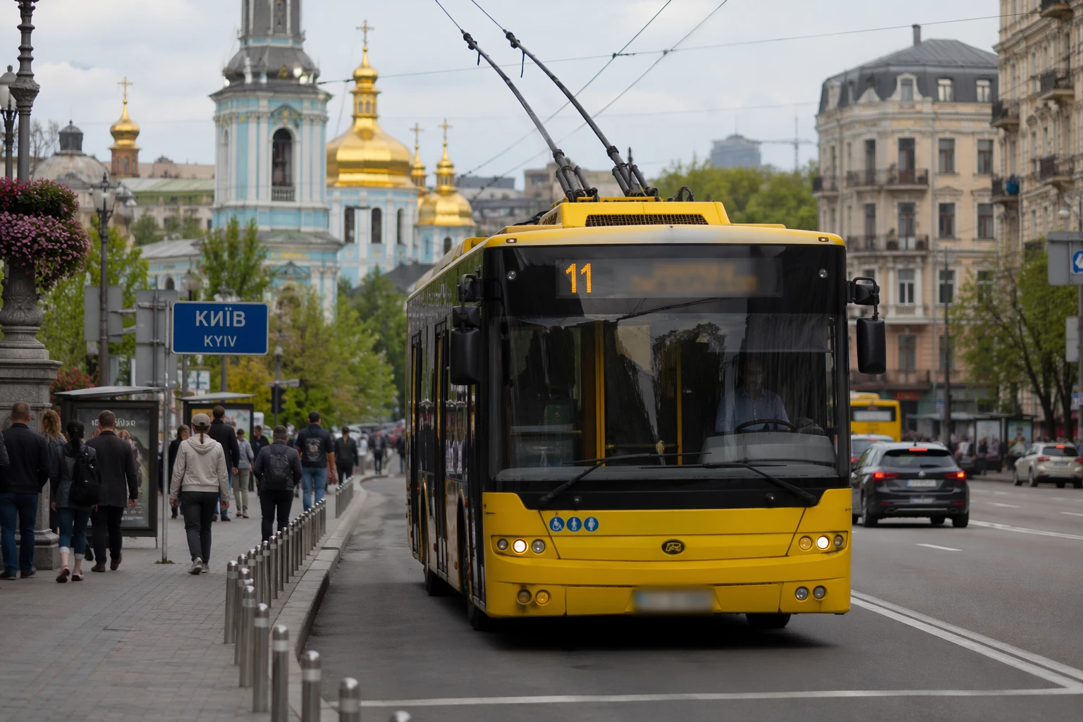11 тролейбус Київ: маршрут, зупинки, розклад і вартість проїзду