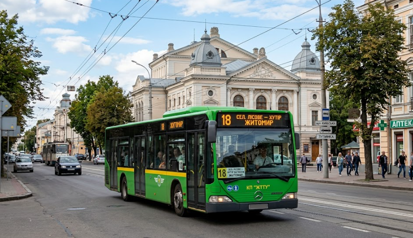 18 маршрутка Житомир: маршрут, зупинки, розклад руху і ціна квитка