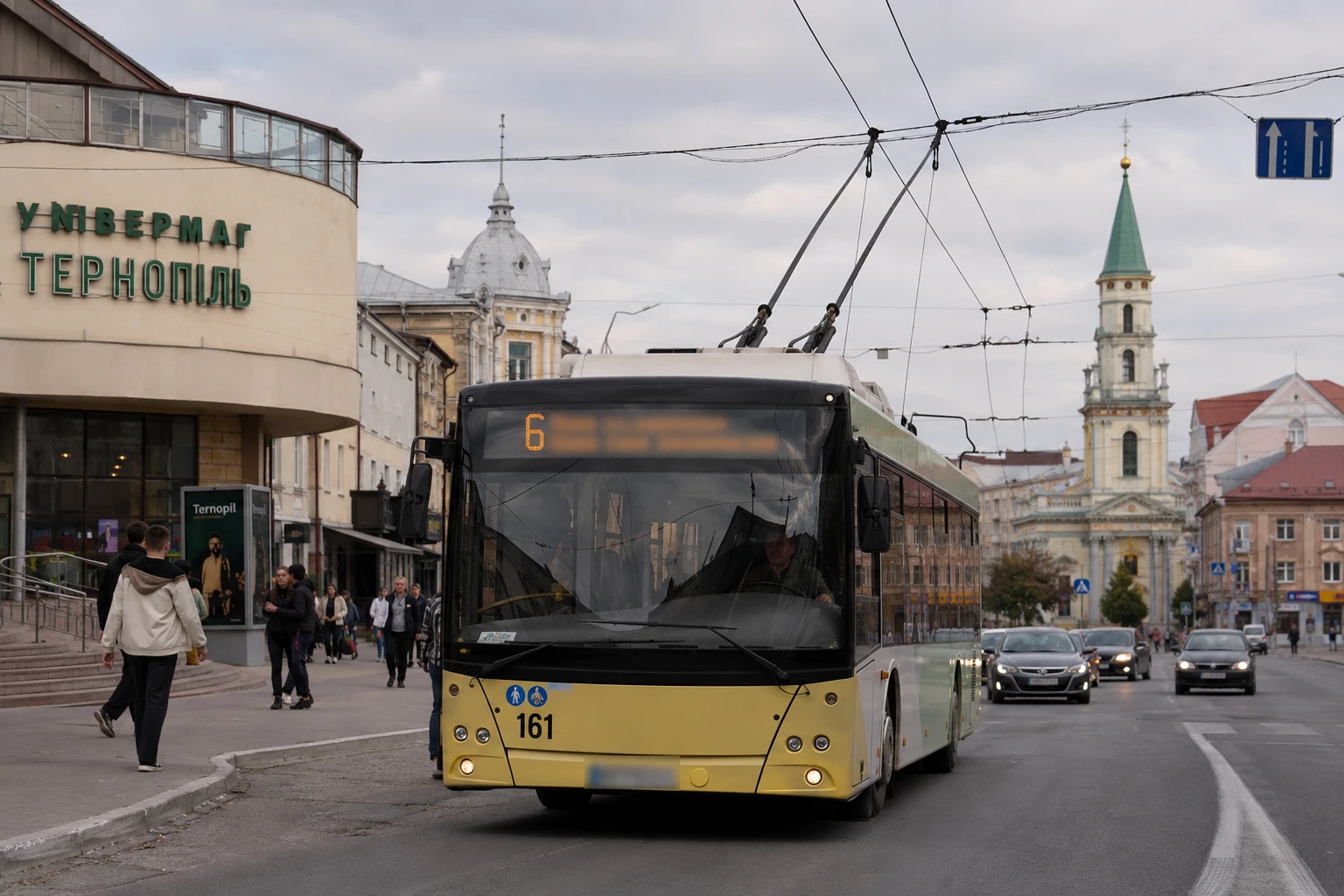 Тролейбус 6 Тернопіль